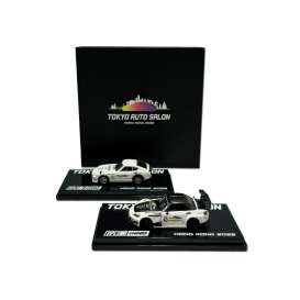 Car Sets  - white/black - 1:64 - DPLS - IN64-DPLS-TASHK-BOXS - IN64-DPLS-TASHK-BOXSET | The Diecast Company