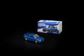 Subaru  - Impreza blue - 1:64 - WORKS - W64-0001 - W64-0001 | The Diecast Company
