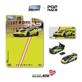 Lamborghini  - Huracan STO green - 1:64 - Pop Race Limited - PRE031 - PRE031 | The Diecast Company