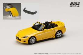 Honda  - S2000 AP1 yellow - 1:64 - Hobby Japan - HJ643020BY - HJ643020BY | The Diecast Company