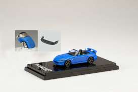 Honda  - S2000 Type S blue - 1:64 - Hobby Japan - HJ645020ABL - HJ645020ABL | The Diecast Company