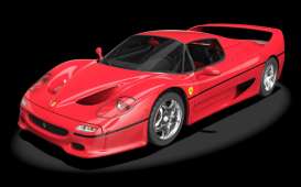 Ferrari  - F50 red - 1:8 - Pocher - POC-HK62 - PocherHK62 | The Diecast Company