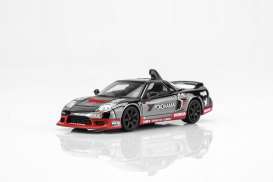 Honda  - NSX-R Custom grey/red - 1:64 - Motorhelix - M65535 - MH65535 | The Diecast Company