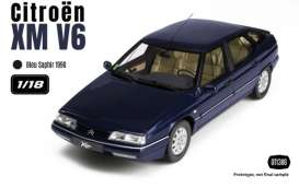 Citroen  - XM V6 1998 blue - 1:18 - OttOmobile Miniatures - OT1386 - OT1386 | The Diecast Company