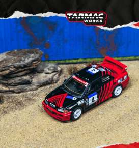 Mitsubishi  - Lancer EVO III 1998 red/black - 1:64 - Tarmac - T64G-050-98CR04 - TC-T64G-050-98CR04 | The Diecast Company