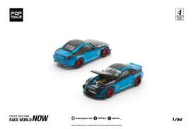 Honda  - S2000 blue - 1:64 - Pop Race Limited - PR640524 - PR640524 | The Diecast Company