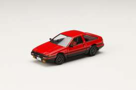 Toyota  - Sprinter red/black - 1:64 - Hobby Japan - HJ643008RB - HJ643008RB | The Diecast Company