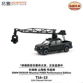 GWM  - Pick-up black - 1:64 - XCartoys - T16-13 - XcarT16-13 | The Diecast Company