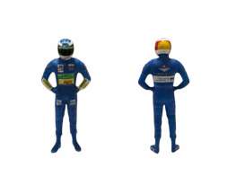 Figures diorama - Schumacher Benetton  - 1:12 - Cartrix - CTPL12002 - CTPL12002 | The Diecast Company