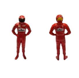 Figures diorama - Schumacher Ferrari  - 1:12 - Cartrix - CTPL12003 - CTPL12003 | The Diecast Company