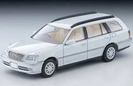 Toyota  - Crown Estate Royal Saloon 2000 white/silver - 1:64 - Tomica Limited Vintage - TMT33912 - TLV-N378a | The Diecast Company