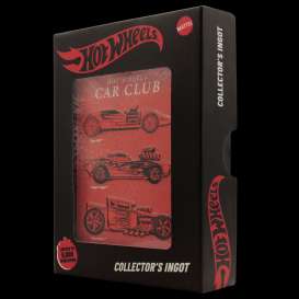 Ingot  - Hot Wheels red - Fanattik - M-HW07 - fanM-HW07 | The Diecast Company