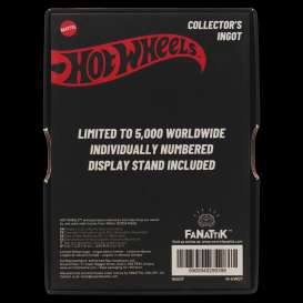 Ingot  - Hot Wheels red - Fanattik - M-HW07 - fanM-HW07 | The Diecast Company
