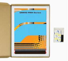 Display  - orange - American Diorama - ADP-orange | The Diecast Company