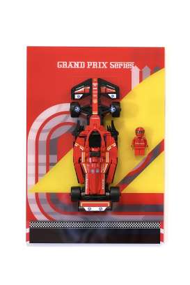 Display  - red - American Diorama - ADP-red | The Diecast Company