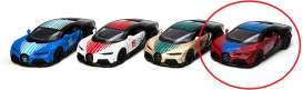 Bugatti  - Chiron Supersport red - 1:38 - Kinsmart - KT5423WF - KT5423WFr | The Diecast Company