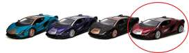 Lamborghini  - Sian FKP 37  red - 1:40 - Kinsmart - KT5431WF - KT5431WFr | The Diecast Company