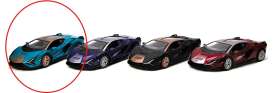 Lamborghini  - Sian FKP 37  blue - 1:40 - Kinsmart - KT5431WF - KT5431WFb | The Diecast Company