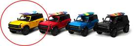 Ford  - Bronco  2022 yellow - 1:34 - Kinsmart - KT5438WS - KT5438WSy | The Diecast Company