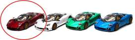 Pagani  - Utopia Coupe  red - 1:36 - Kinsmart - KT5483W - KT5483Wr | The Diecast Company