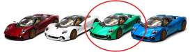 Pagani  - Utopia Coupe  green - 1:36 - Kinsmart - KT5483W - KT5483Wgr | The Diecast Company