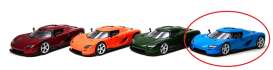 Koenigsegg  - CC850 blue - 1:34 - Kinsmart - KT5485W - KT5485Wb | The Diecast Company