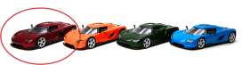 Koenigsegg  - CC850 red - 1:34 - Kinsmart - KT5485W - KT5485Wr | The Diecast Company