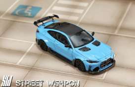 BMW  - M4 G82 blue - 1:64 - Street Weapon - STW278 - STW278 | The Diecast Company