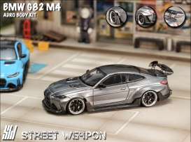 BMW  - M4 G82 gray - 1:64 - Street Weapon - STW279 - STW279 | The Diecast Company