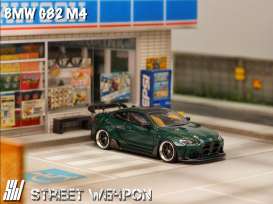 BMW  - M4 G82 green - 1:64 - Street Weapon - STW285 - STW285 | The Diecast Company