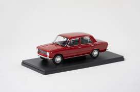 Fiat  - 124 red - 1:24 - Magazine Models - mag24fiat124red | The Diecast Company