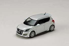 Suzuki  - Swift Sport ZC32S snow white pearl - 1:64 - Hobby Japan - HJ642082W - HJ642082W | The Diecast Company