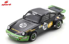Porsche  - 911 Carrera RSR  1975 black/green - 1:64 - Spark - 64S026 - spa64S026 | The Diecast Company