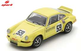 Porsche  - 911 Carrera RSR  1973 yellow - 1:64 - Spark - 64SE73 - spa64SE73 | The Diecast Company