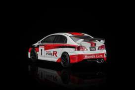 Honda  - Civic Type R 2012 white/red - 1:64 - Motorhelix - M65421 - MH65421 | The Diecast Company
