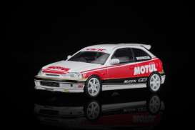 Honda  - Civic Type R white/red - 1:64 - Motorhelix - M65018 - MH65018 | The Diecast Company