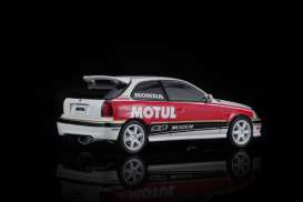 Honda  - Civic Type R white/red - 1:64 - Motorhelix - M65018 - MH65018 | The Diecast Company