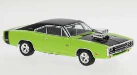 Dodge  - Charger R/T 1970 green/black - 1:43 - IXO Models - 1005444 - ixoCLC620 | The Diecast Company