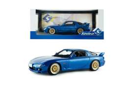 Mazda  - RX7 FD3S 1999 blue - 1:18 - Solido - SO1810611 - soli1810611 | The Diecast Company