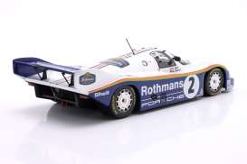 Porsche  - 956K 1984 white/blue - 1:18 - Werk83 - W18036006 - W18036006 | The Diecast Company