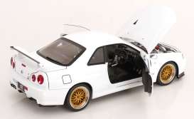 Nissan  - Skyline GT-R R34 V-Spec II 2001 white - 1:12 - KK - Scale - KKDC120213-2 - KKDC120213-2 | The Diecast Company