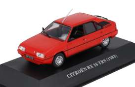 Citroen  - BX 16 TRS 1983 red - 1:43 - Magazine Models - BJ13 - mag043BJ13 | The Diecast Company