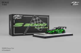 Honda  - S2000 Race Car metallic green - 1:64 - Microturbo - MT6408A9 - MT6408A9 | The Diecast Company