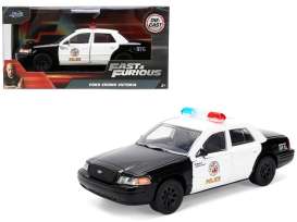 Ford  - Crown Victoria black/white - 1:32 - Jada Toys - 24075 - jada24075-Ford | The Diecast Company