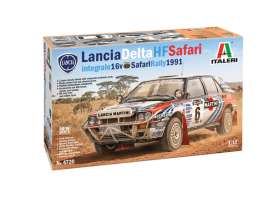 Lancia  - Delta Integrale Safari 16v various - 1:12 - Italeri - 4720 - ita4720 | The Diecast Company