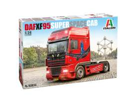 Daf  - XF 95  Super Space Cab red - 1:24 - Italeri - ITA-93834 - ita93834 | The Diecast Company