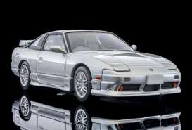 Nissan  - 180SX Type X 1997 silver - 1:64 - Tomica Limited Vintage - 341109 - TLV-N385a | The Diecast Company