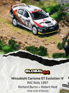 Mitsubishi  - Carisma GT Evo IV 1997 various - 1:64 - Tarmac - T64G-076-97RAC02 - TC-T64G-076-97RAC02 | The Diecast Company