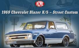 Chevrolet  - Blazer K/5 1969 blue - 1:18 - Acme Diecast - 1807717 - acme1807718 | The Diecast Company