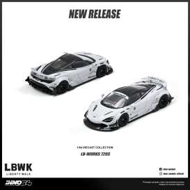 McLaren  - 720S white - 1:64 - Inno Models - IN64-LBWK720S-01 - in64-LBWK720S-01 | The Diecast Company